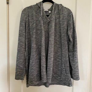 PureJill Open Front Hooded Jacket